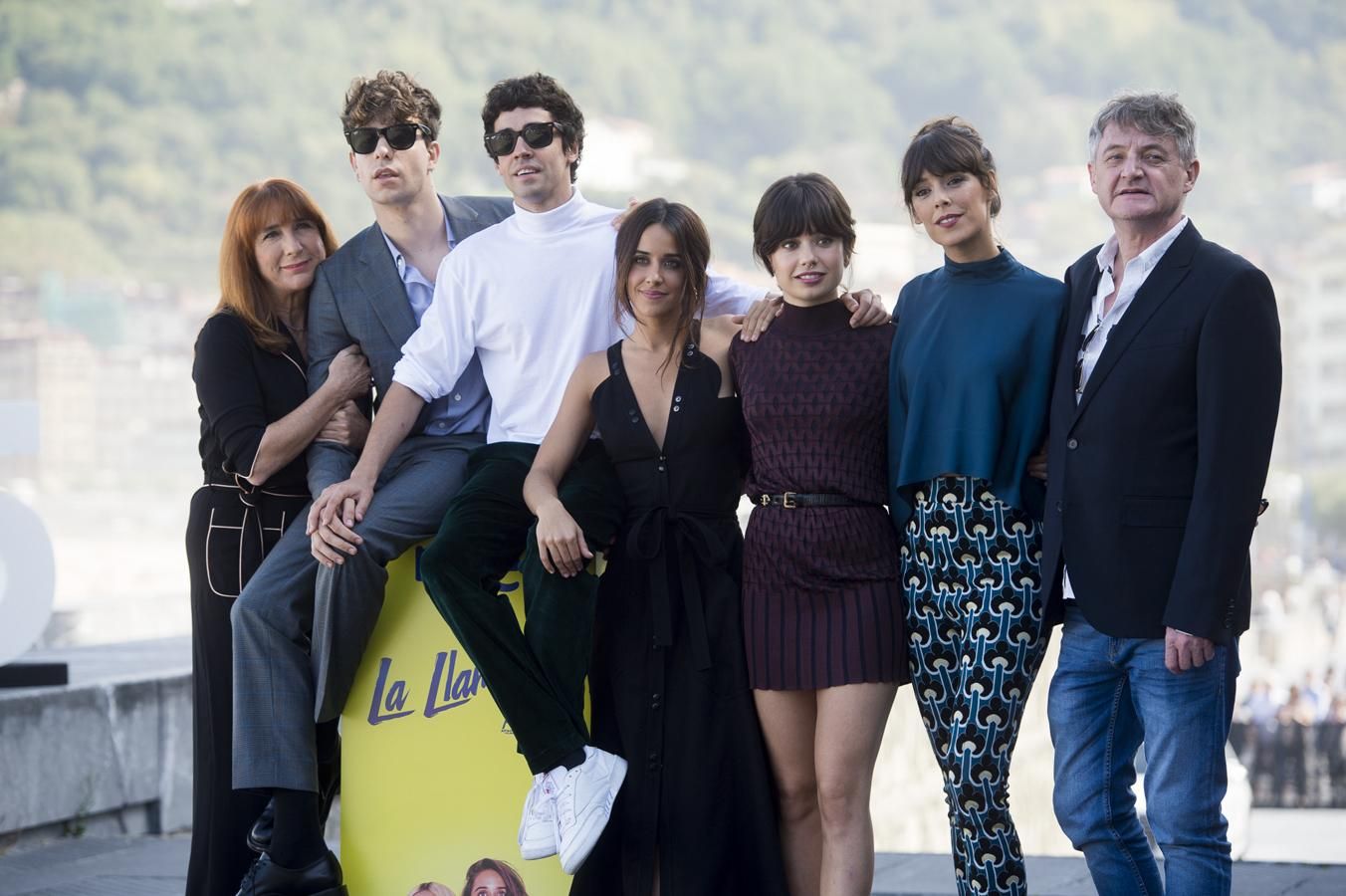 Photocall de 'La Llamada' en San Sebastián: los directores y el reparto de la película