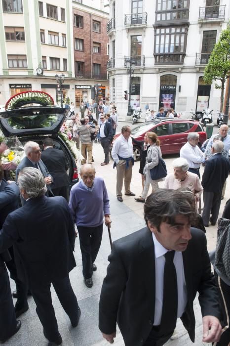 Funeral por Cuco Gómez en la iglesia de San Juan