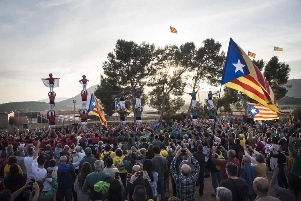 Sant Cugat porta la seva festa a Lledoners per estar al costat de Raül Romeva