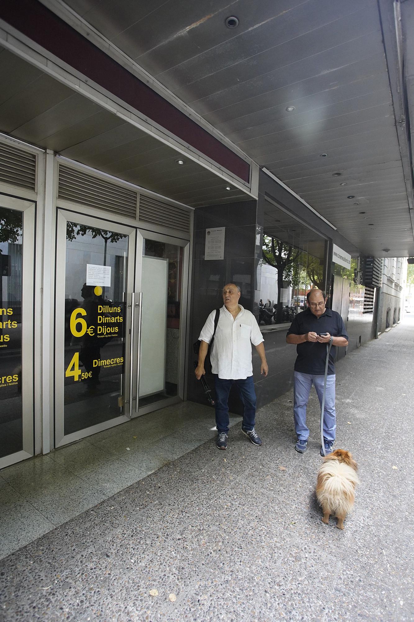 Els cinemes Albèniz de Girona tanquen sense previ avís