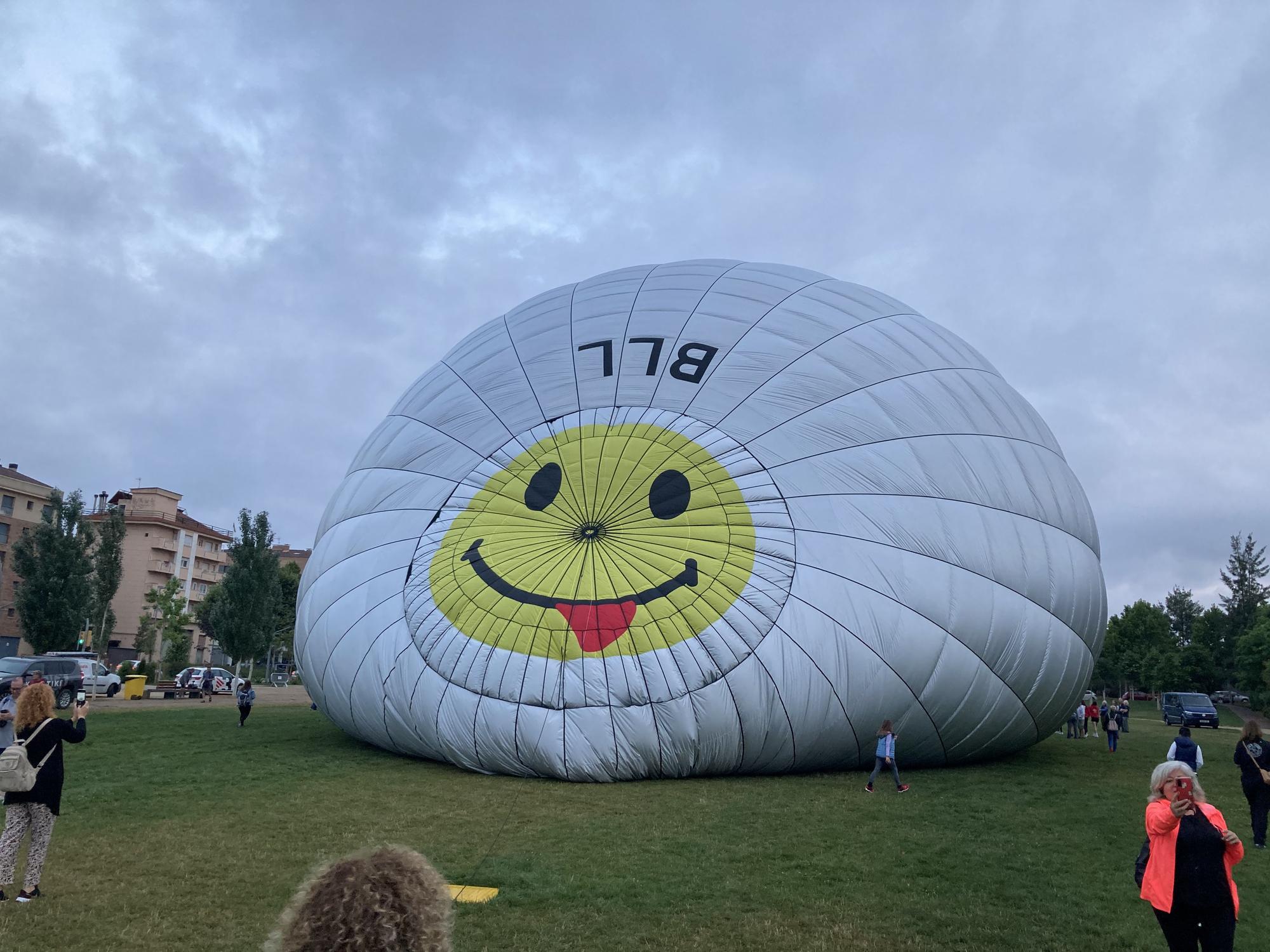 Vol inaugural de l'European Balloon Festival