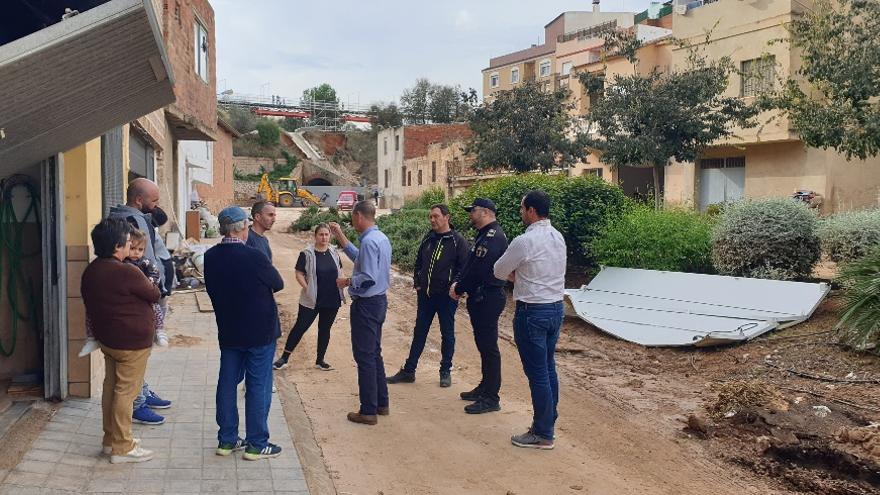 Destrozos en Riba-roja de Túria tras el paso de la DANA