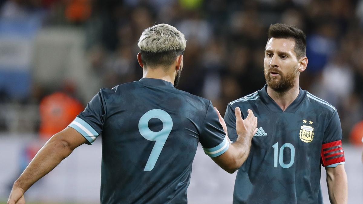 Scaloni cuenta con Agüero y Messi