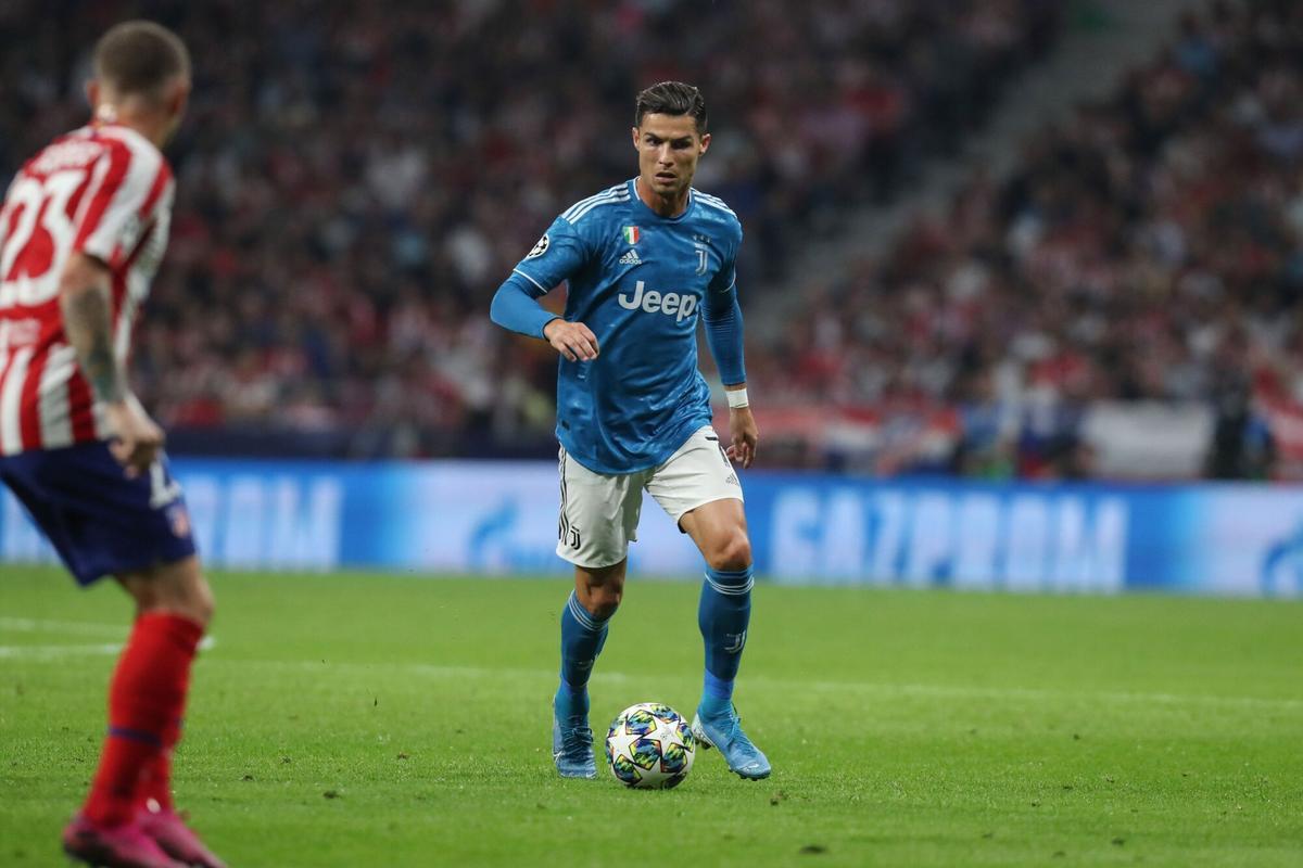 EL JUGADOR DE FUTBOL DE LA JUVENTUS, CRISTIANO RONALDO, DURANTE UN PARTIDO DE LA LIGA DE CAMPEONES DISPUTADO CONTRA EL ATLETICO DE MADRID EN EL ESTADIO WANDA METROPOLITANO. Cristiano Ronaldo of Juventus during the UEFA Champions League, Group D football match between Atletico de Madrid and Juventus FC on September 18, 2019 at Wanda Metropolitano stadium in Madrid, Spain. - Photo Manuel Blondeau / AOP Press / DPPI cristiano ronaldo contra atletico