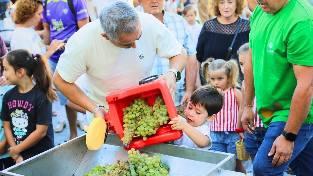 Estampa vista en la cuarta edición de la Vendimia Infantil de la Cooperativa Agrícola La Unión.