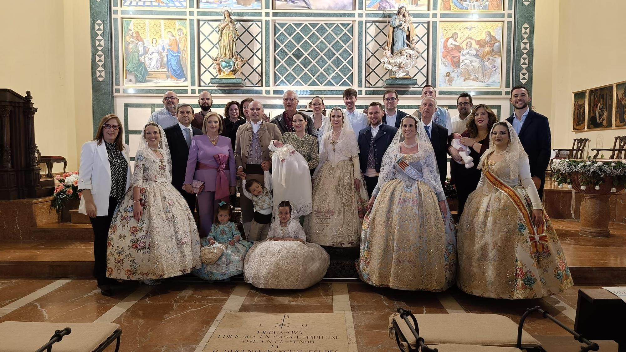 Las imágenes del 'Bateig' de las Fallas de Gandia