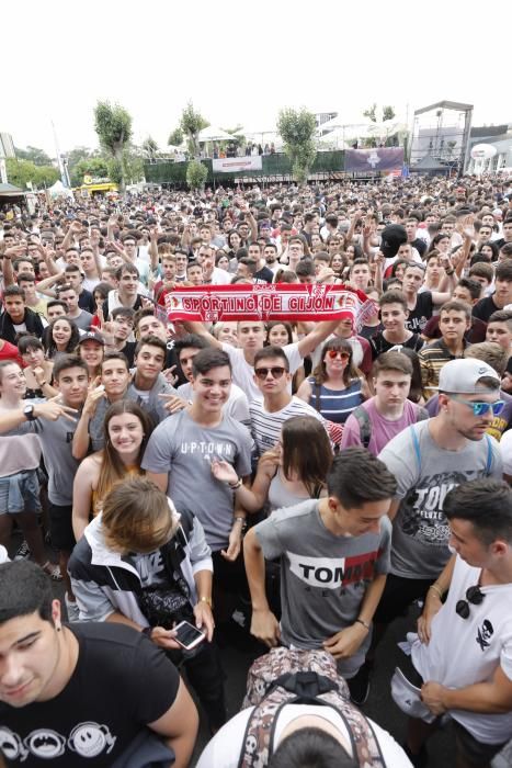 Locura en el corral del gallo gijonés