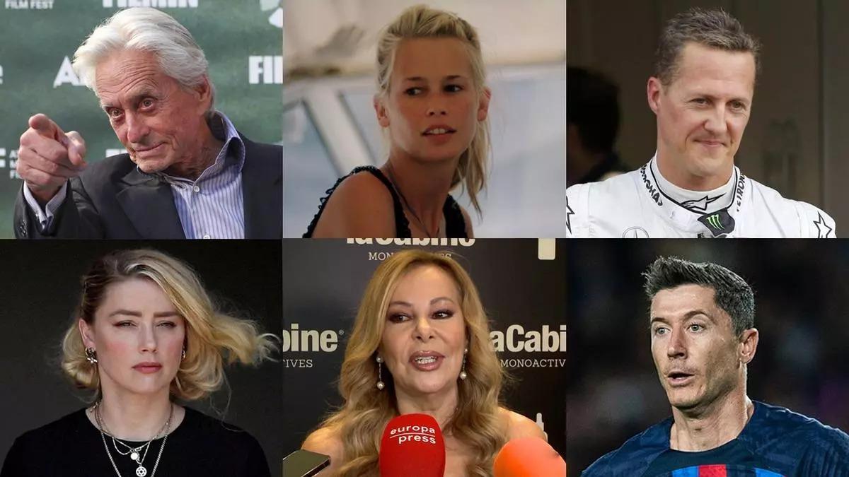 Michael Douglas, Claudia Schiffer, Michael Schumacher, Amber Heard, Ana García Obregón y Robert Lewandowski, algunos de los famosos con casa en Mallorca