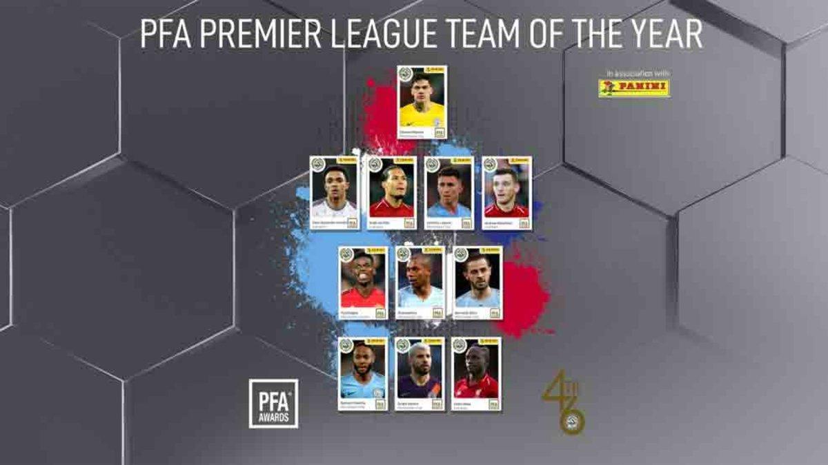 El equipo del año de la Premier League según la PFA