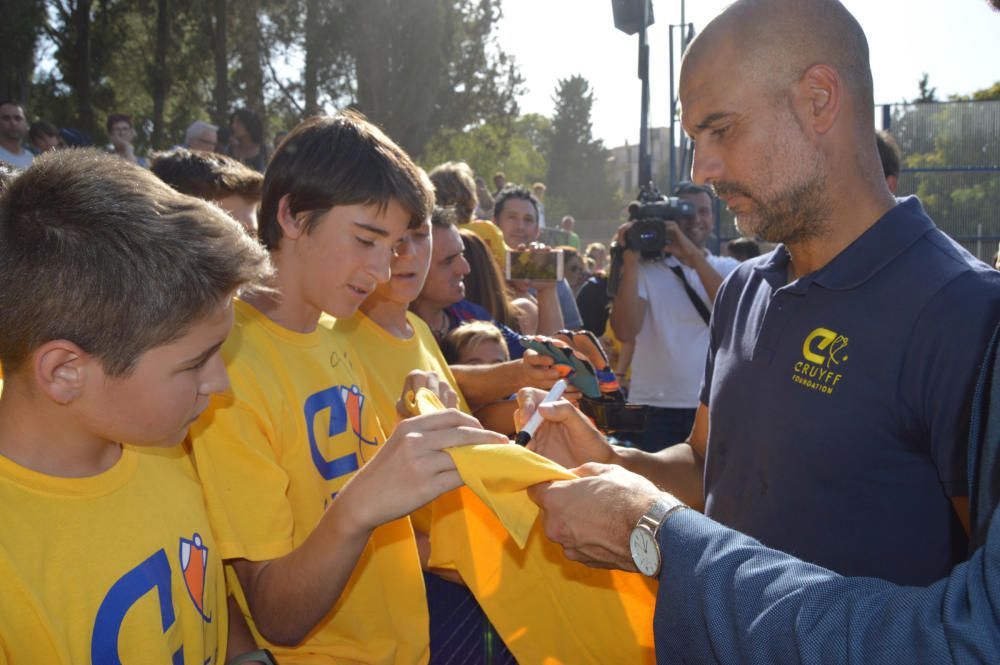 Guardiola porta l'esperit de Cruyff a l'Anoia