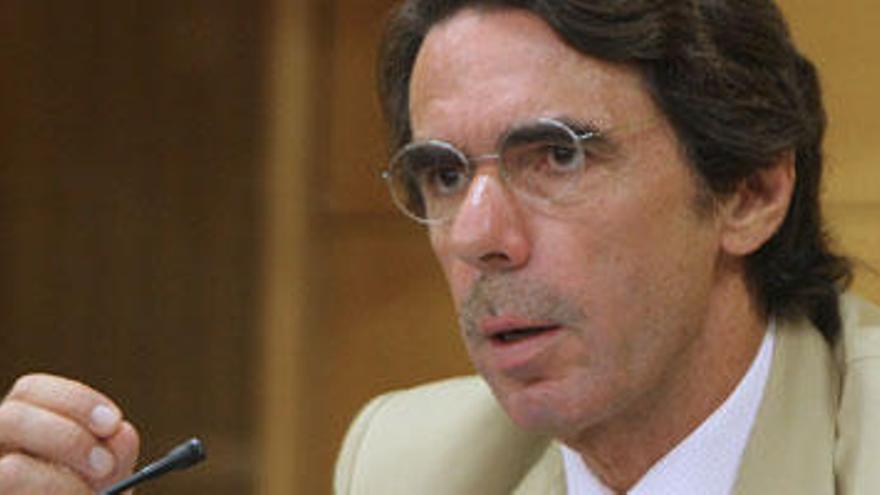 El ex-presidente Jose María Aznar.