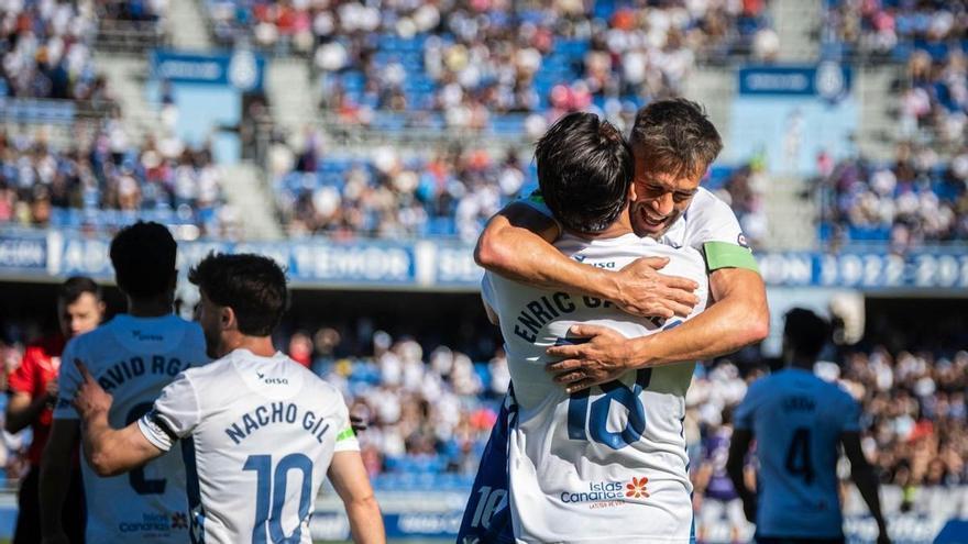 Goleada del Tenerife al Guadalajara en el partido de los capitanes