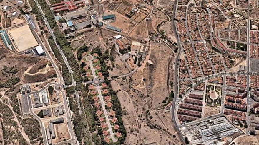 Parcela sobre la que se construirá el nuevo proyecto urbanístico.