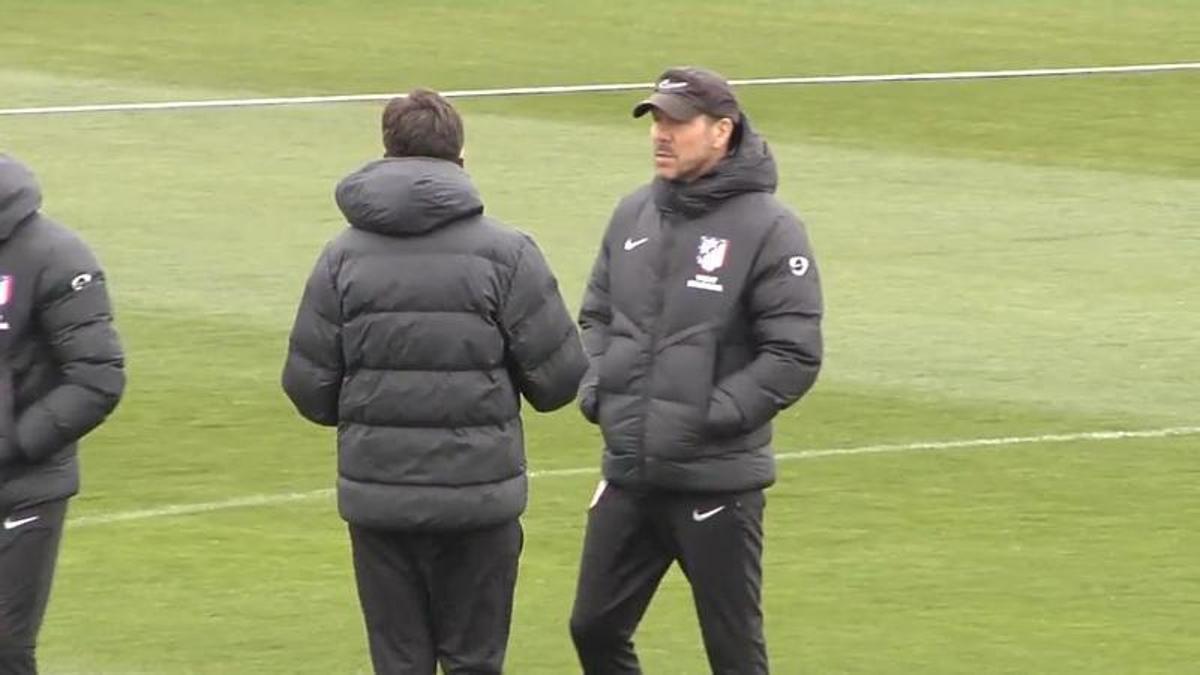 El Atlético de Madrid prepara el derbi sin Oblak ni Pubill