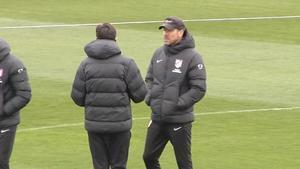 El Atlético de Madrid prepara el derbi sin Oblak ni Pubill