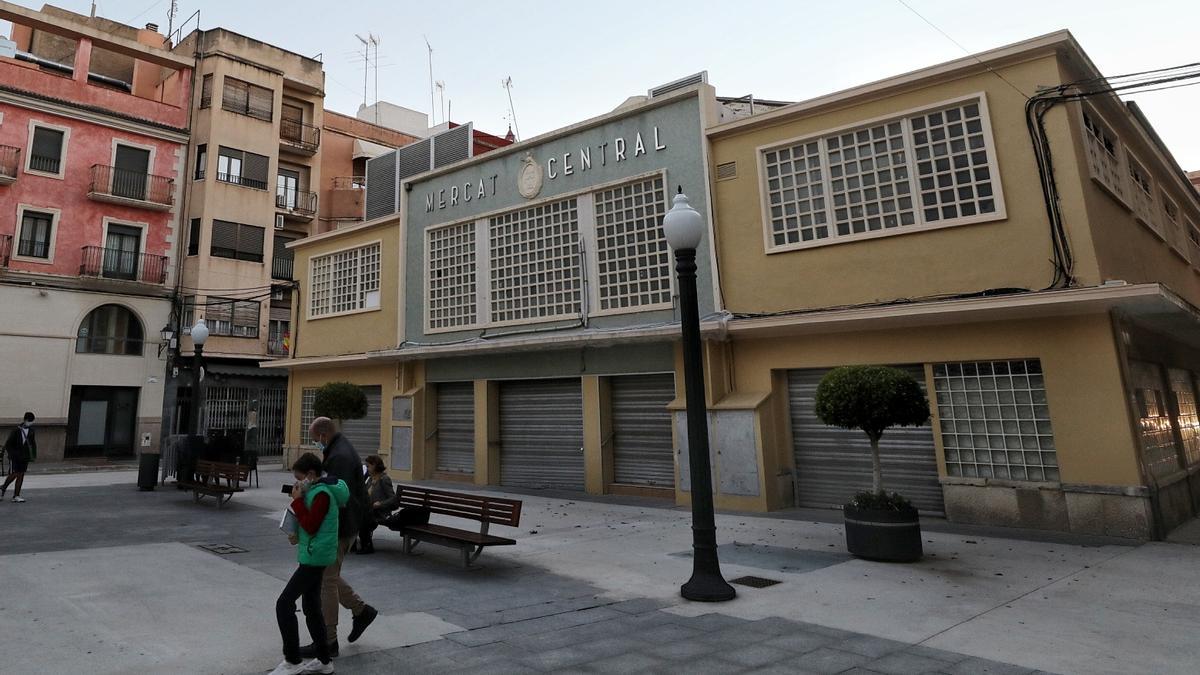 ELCHE MERCADO CENTRAL PLAZA DE LAS FLORES ELCHE