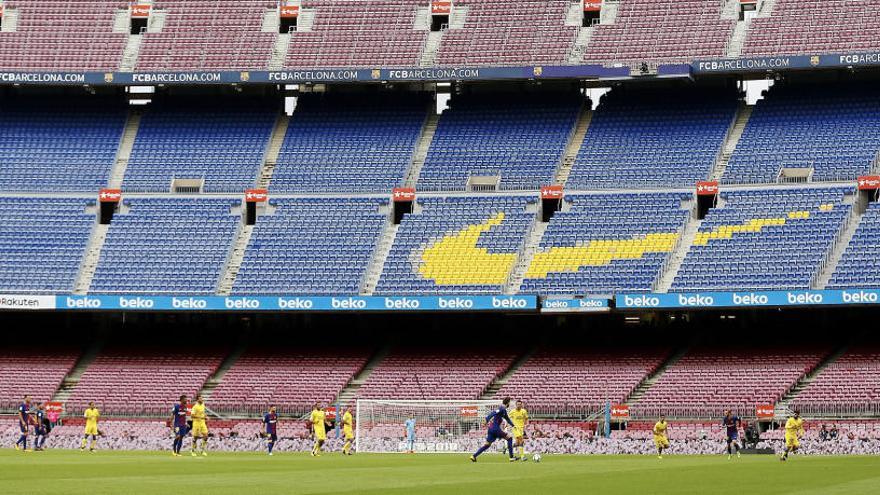 Imagen de archivo del Camp Nou.