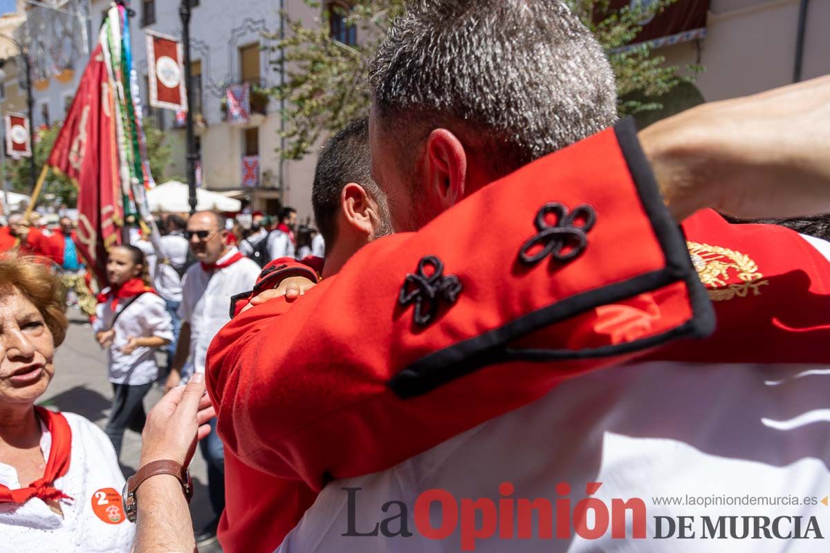 Moros y Cristianos en la mañana del dos de mayo en Caravaca