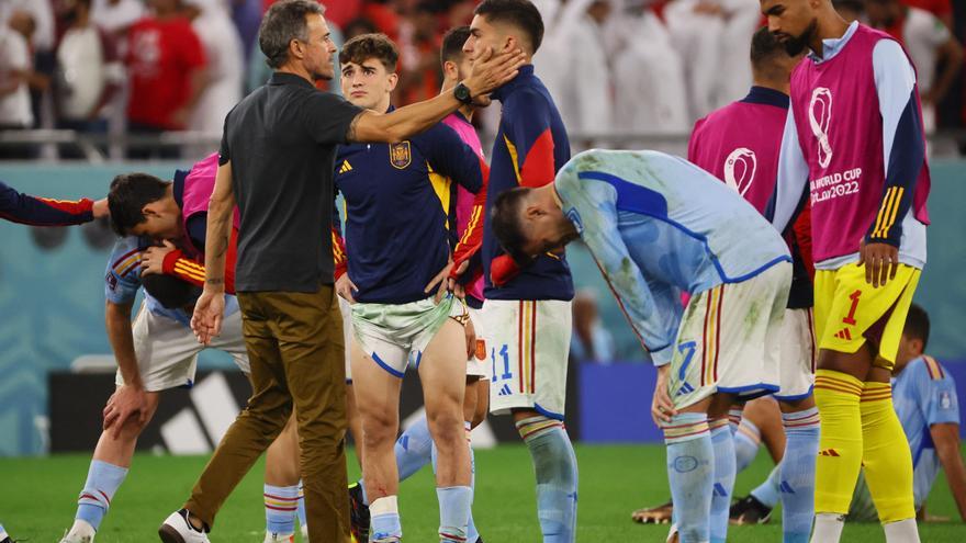 Resumen, goles y highlights del Marruecos 0* - 0 España de octavos de final del Mundial de Qatar