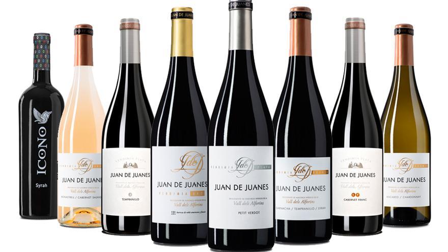 Descubre la variedad de vinos de la gama Juan de Juanes de Bodega La Viña - Anecoop, inspirada en el famoso pintor.