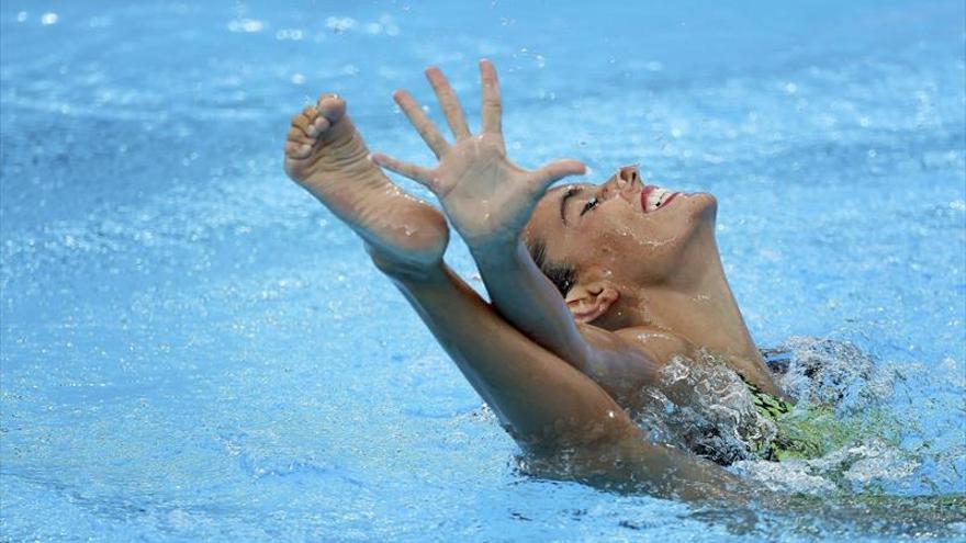 Ona Carbonell logra una medalla de plata en el solo técnico de sincronizada