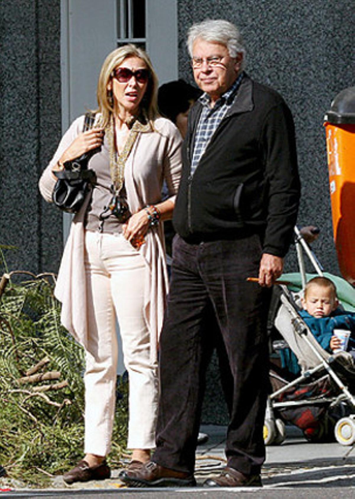 Felipe González i Mar García Vaquero, a Buenos Aires, el 2010. Felipe González i Mar García Vaquero, a Buenos Aires, el 2010.