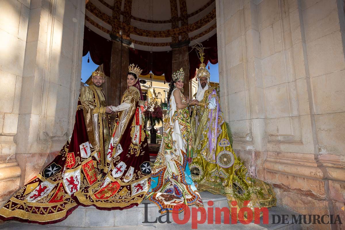 Moros y Cristianos en la mañana del dos de mayo en Caravaca