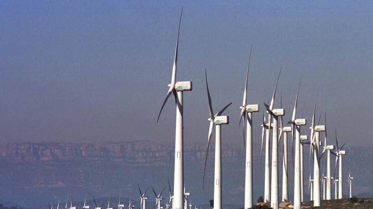 Parque eólico en España