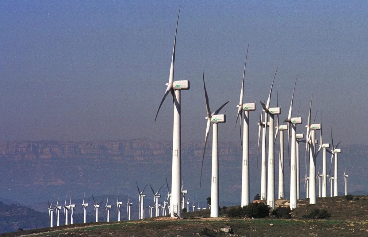 Parque eólico en España