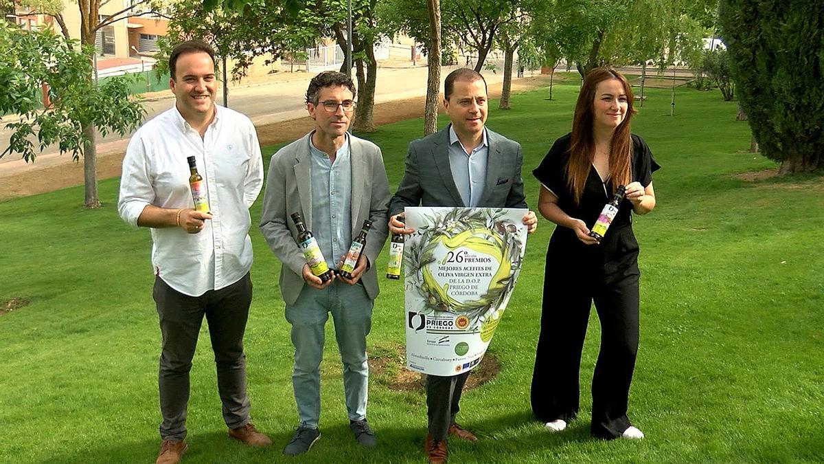 Juan Ramón Valdivia, Jaime Castillo, Rafael Muela y Lucía Sánchez.