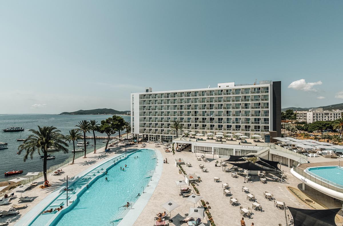Un hotel de Ibiza.