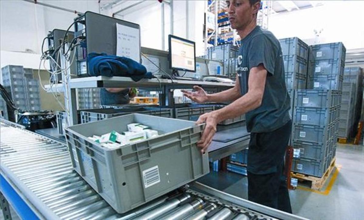 Magatzem de distribució de medicaments a Gavà. Magatzem de distribució de medicaments a Gavà.