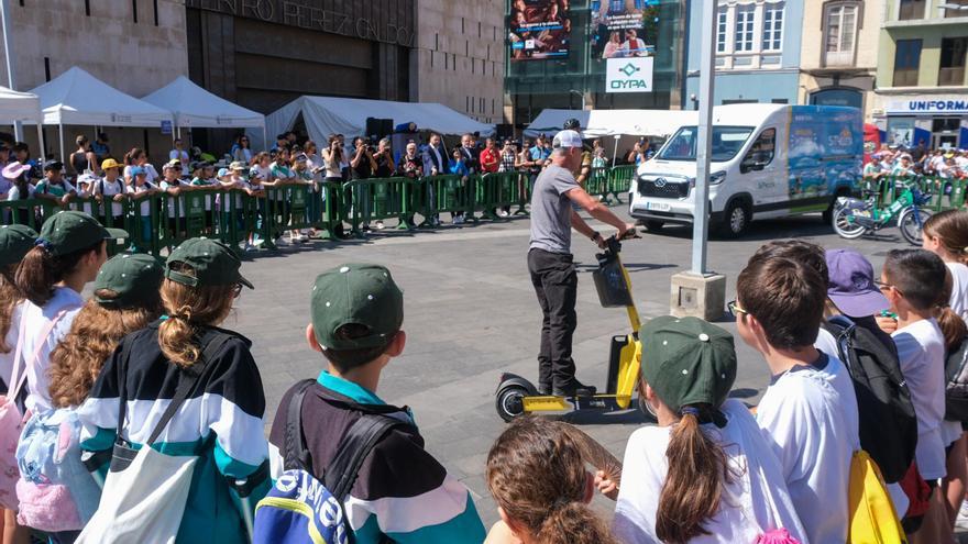 Menos accidentes en bici y patineta: caen un 60% en Las Palmas de Gran Canaria en el arranque del año