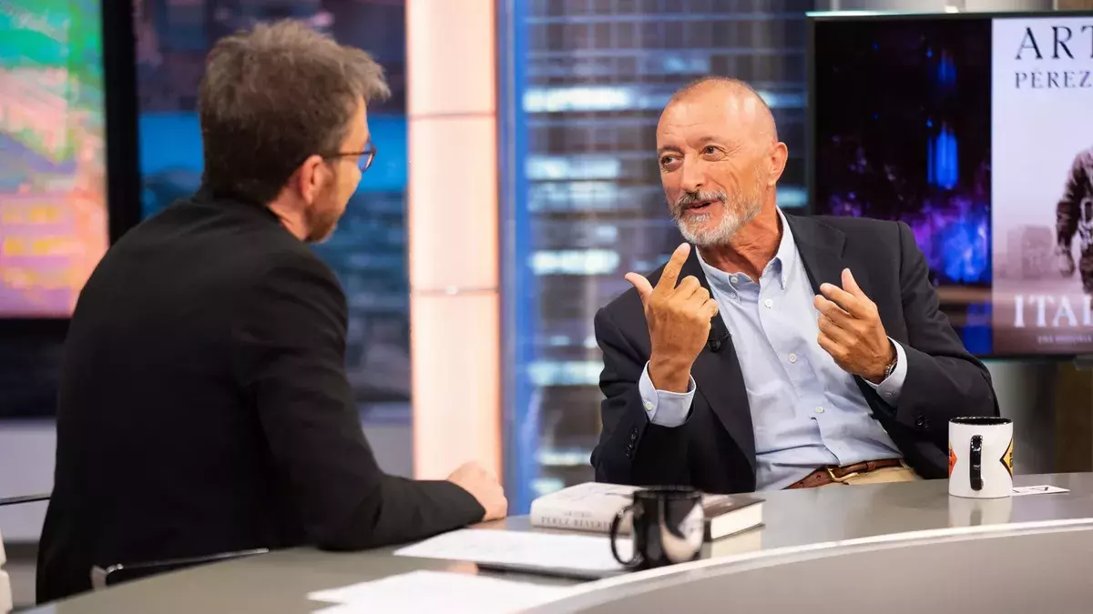 Arturo Pérez Reverte, en &#039;El Hormiguero&#039;.