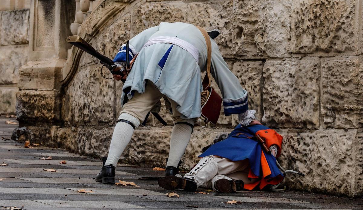 Historia y pólvora en la recreación de la Desfeta de Alcoy
