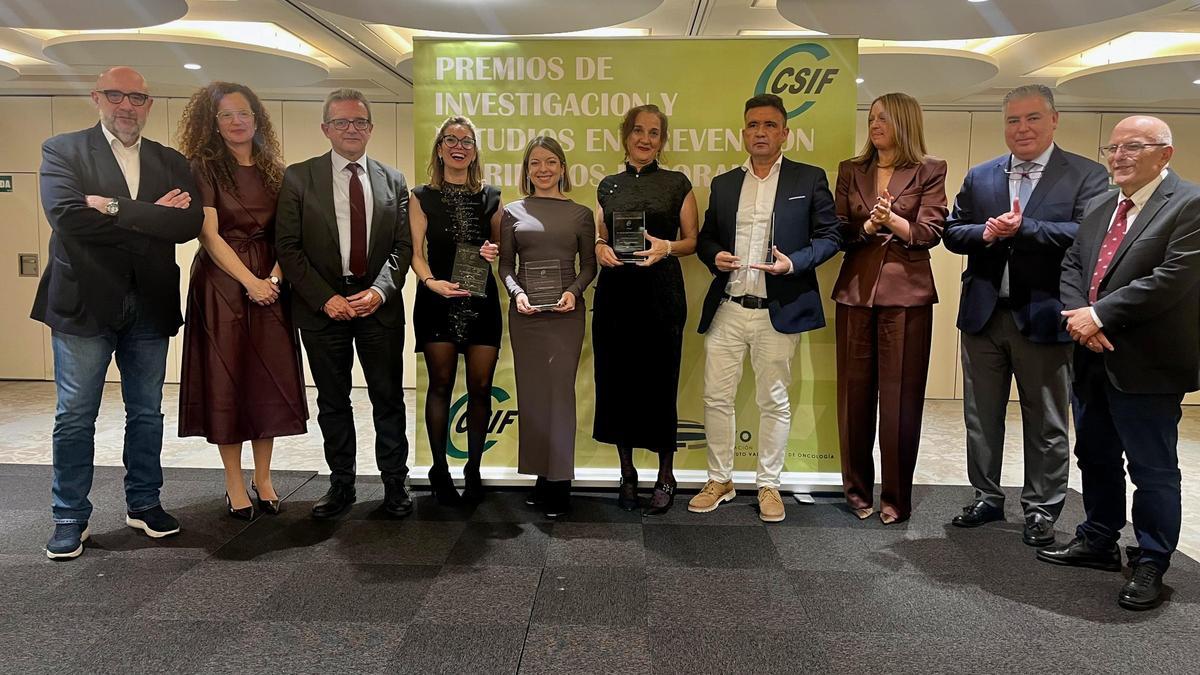 Premiados por el CSIF.