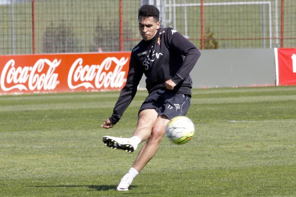 Entrenamiento del Sporting