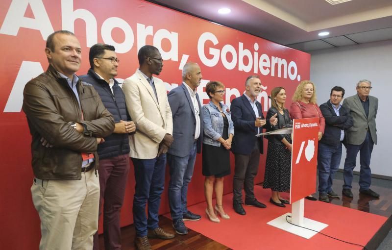 Noche electoral en el PSOE