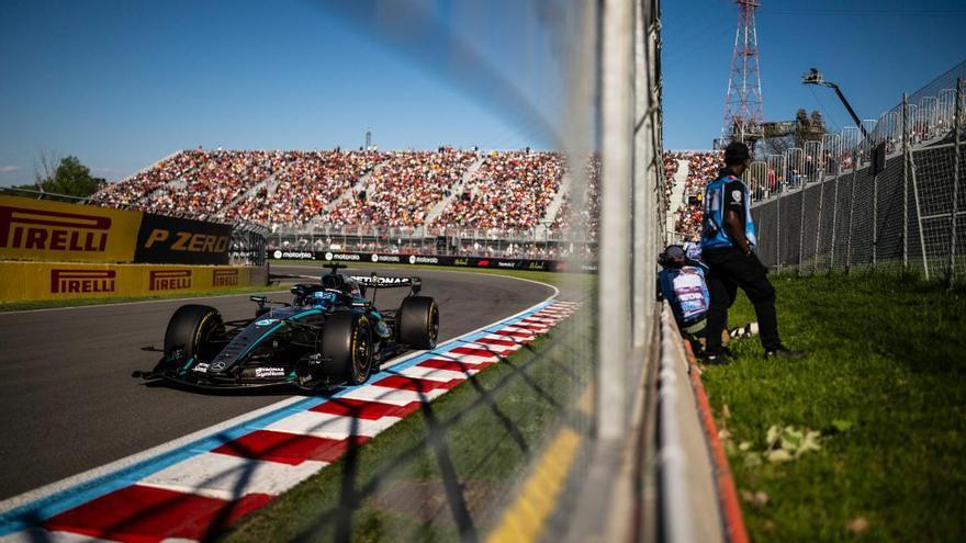 ra vez a Antonelli y se lleva la pole en Canadá