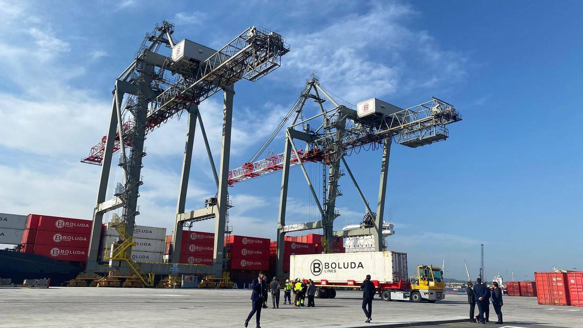 Boluda Corporación Marítima ha puesto en marcha recientemente la terminal de Santander.