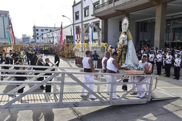 Procesión marítima de la Virgen del Carmen