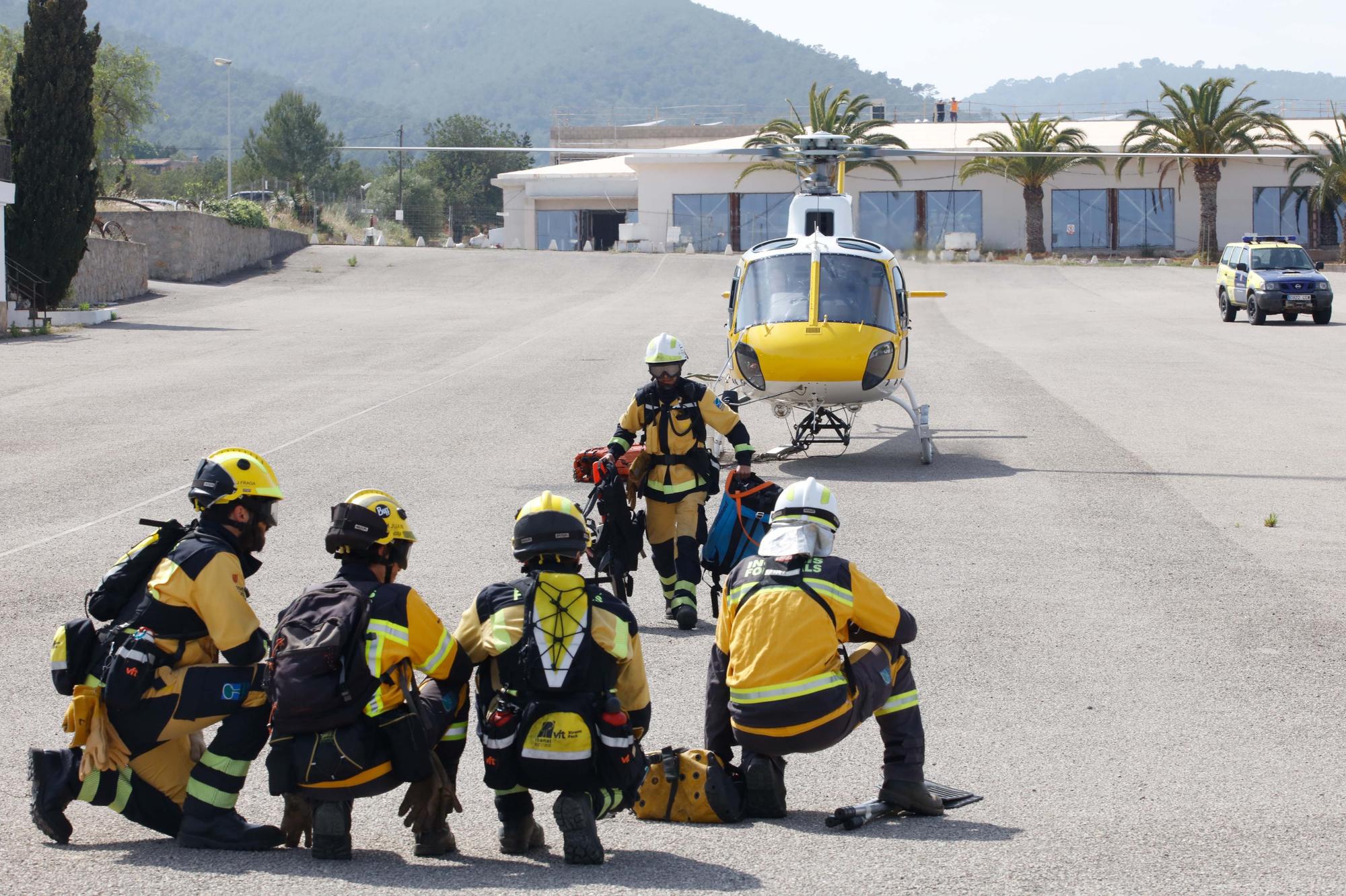 Estos son los dispositivos antiincendios para este verano en Ibiza