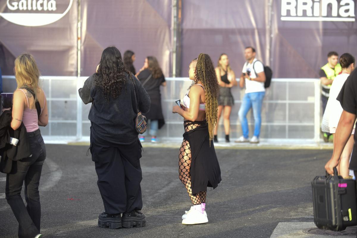 Público asistente a la primera jornada del Morriña Fest 2026.