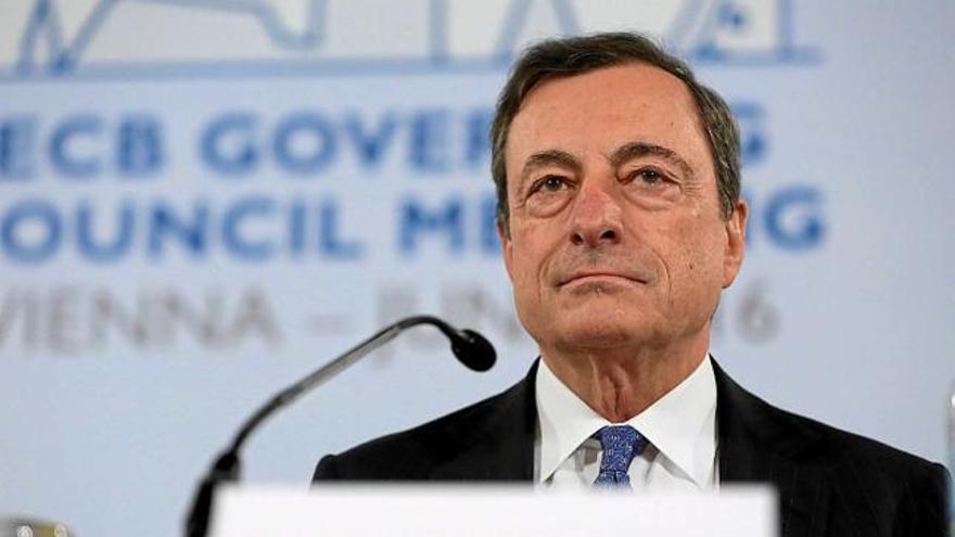 Mario Draghi, president del Banc Central Europeu