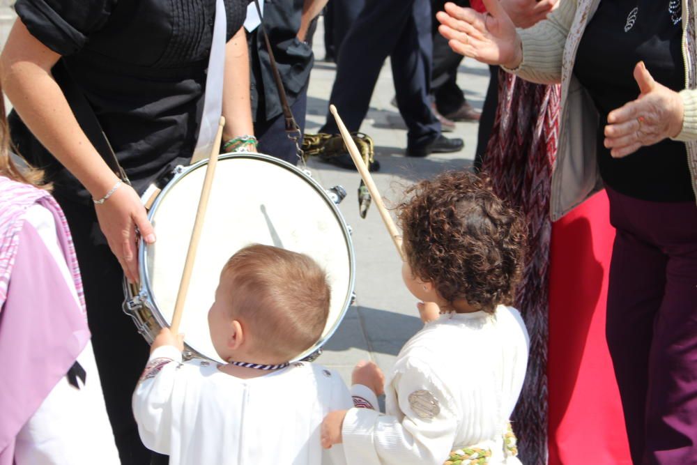 El Caragol, último acto de la Semana Santa Marinera en la Plaza de la Cruz