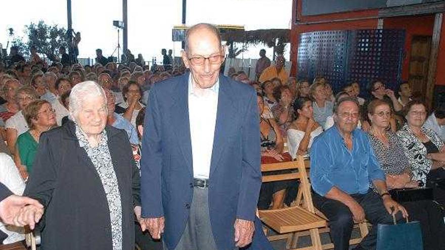 Guillermina Fernández Díaz (natural de Tías) y José Castro Armas (procedente de Los Valles, en Teguise)