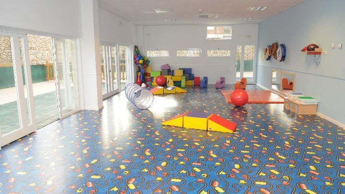 Una escuela infantil de Madrid en una imagen de archivo.
