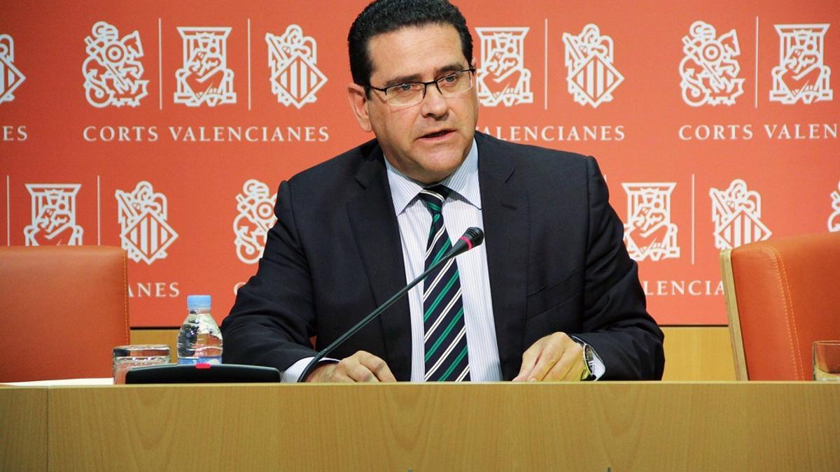 Jorge Bellver, durante su etapa como Síndic del PP en las Corts Valencianes.