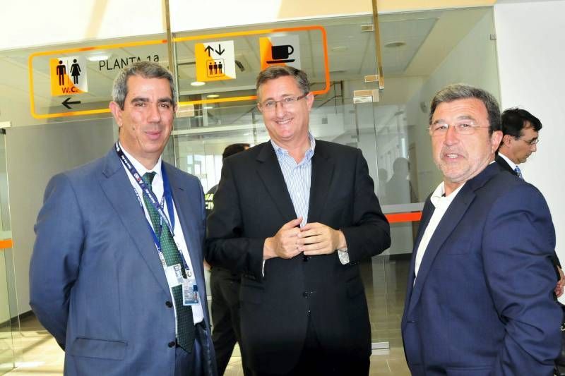 Fotogalería: Primer aterrizaje en el Aeropuerto de Teruel