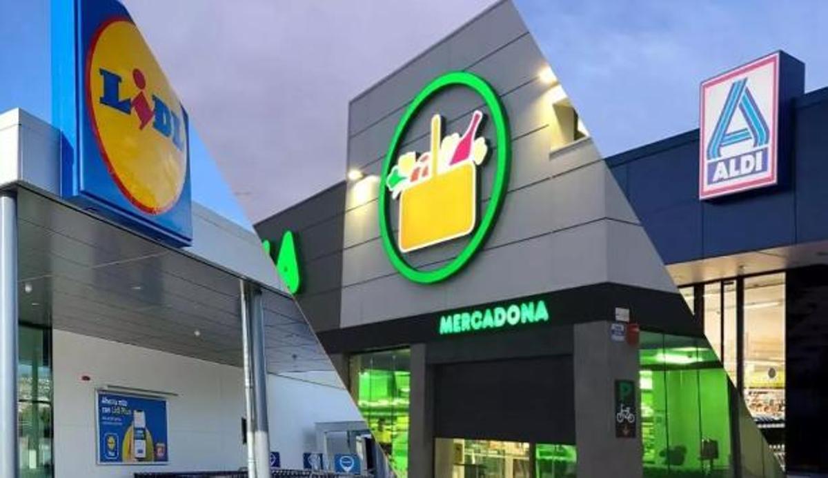 Els supermercats Lidl, Mercadona i Aldi